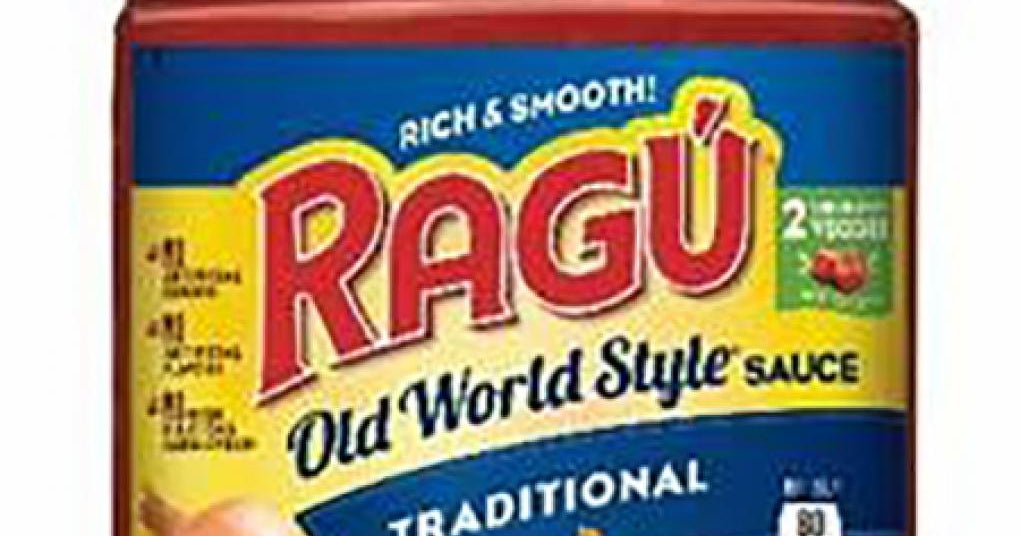 RAGÚ Pasta Sauces Recalled Due To Possible Plastic Fragments - CBS ...