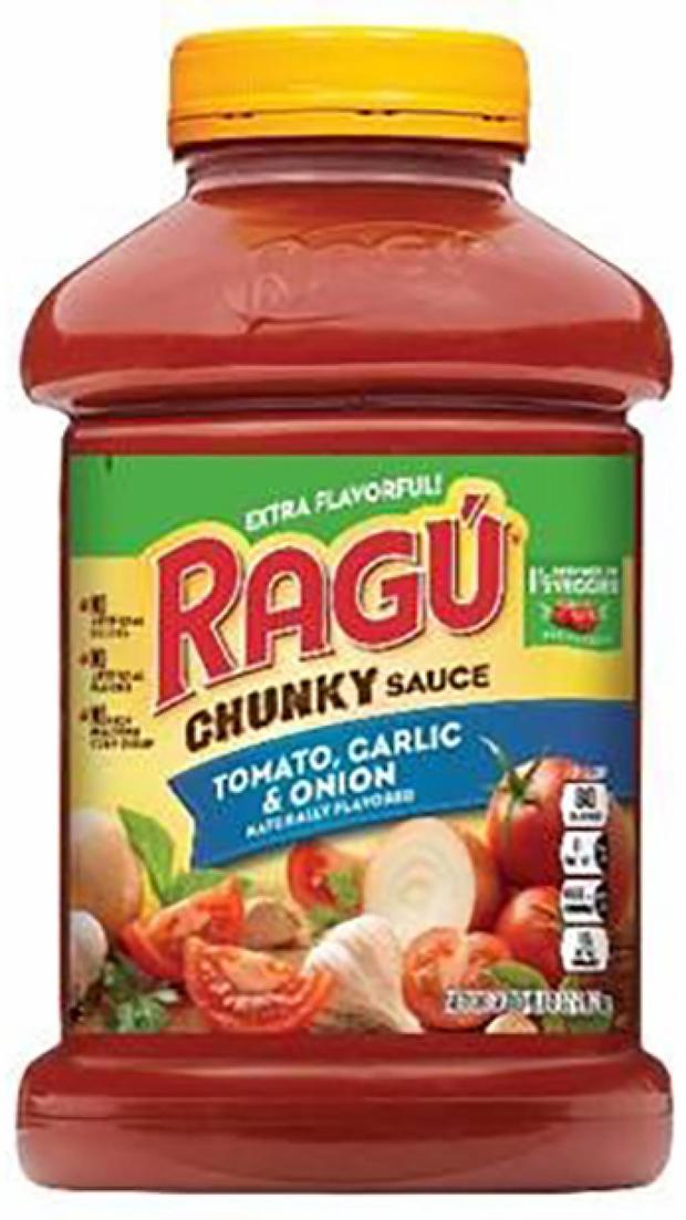 Recalled RAGU Sauce 