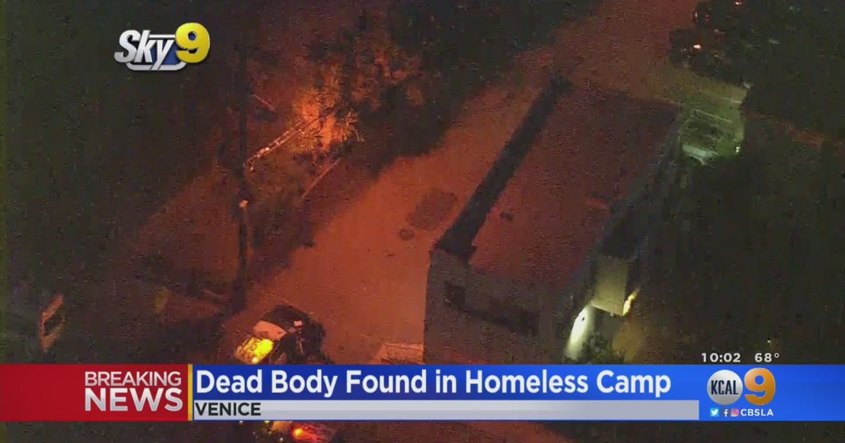 Body Of 25-Year-Old Man Found At Homeless Camp - CBS Los Angeles