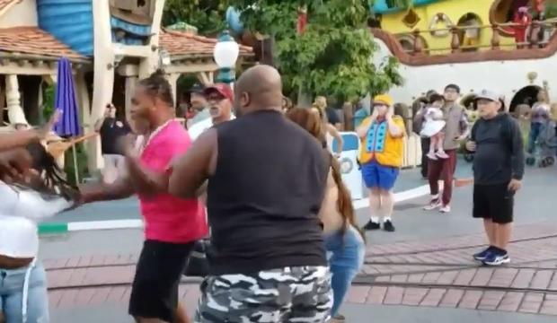 Three Family Members Charged In Disneyland Brawl Caught On Video 