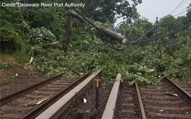 PATCO downed wires 