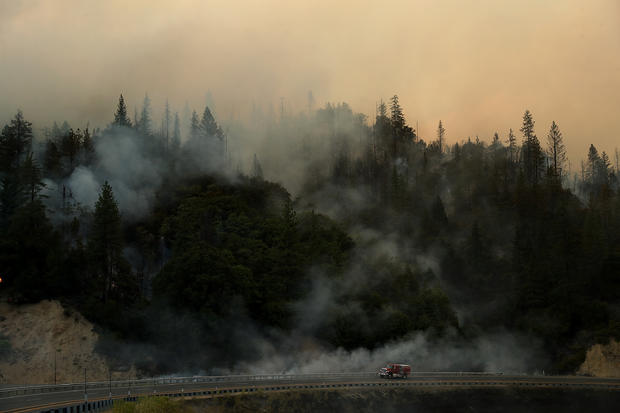 Massive Wildfire Spreads To 80,000 Acres, Scorches Homes Near Redding, CA 