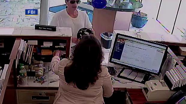Bank robbery suspect wanted 