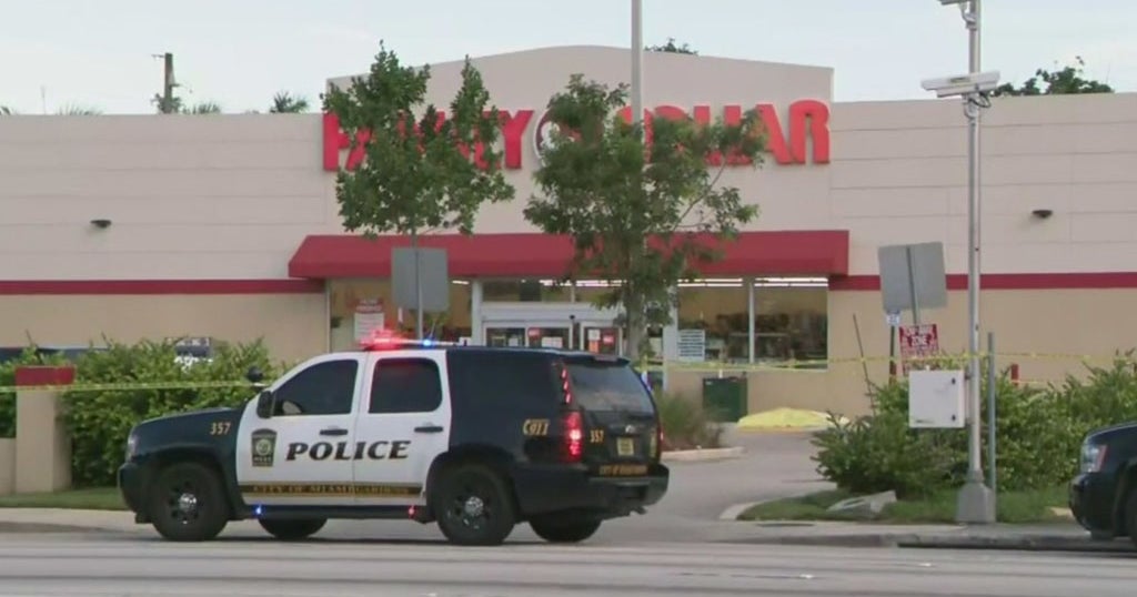 Deadly Shooting In Front Of Miami Gardens Family Dollar Store - CBS Miami