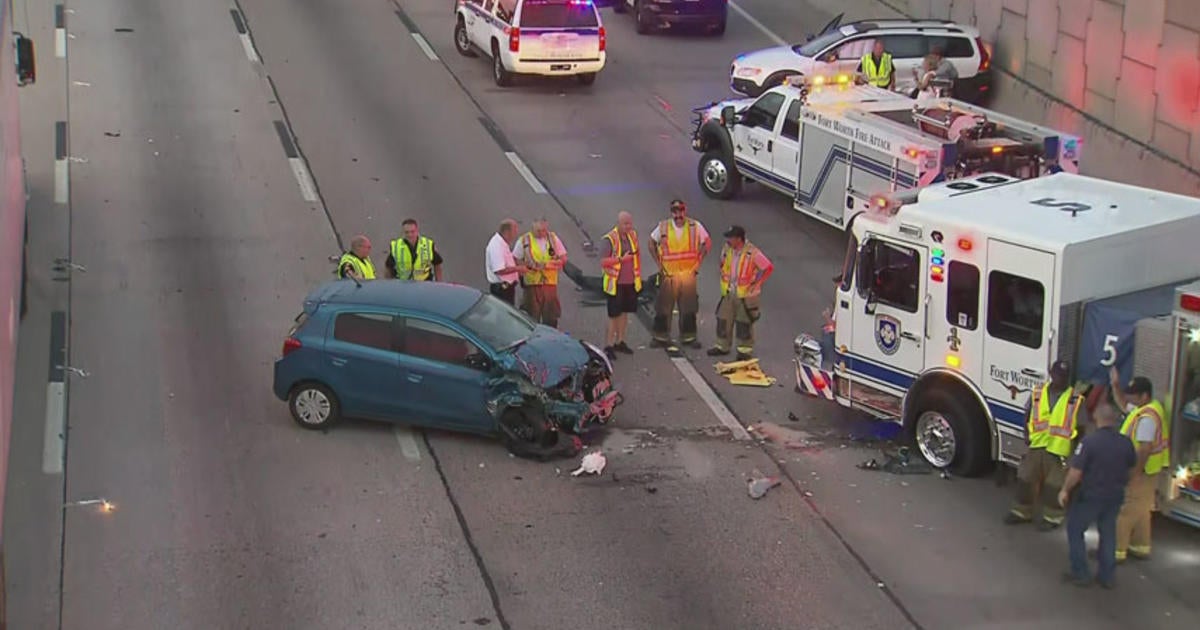 Car Crashes Into Fort Worth Fire Truck That Was Responding To Another ...