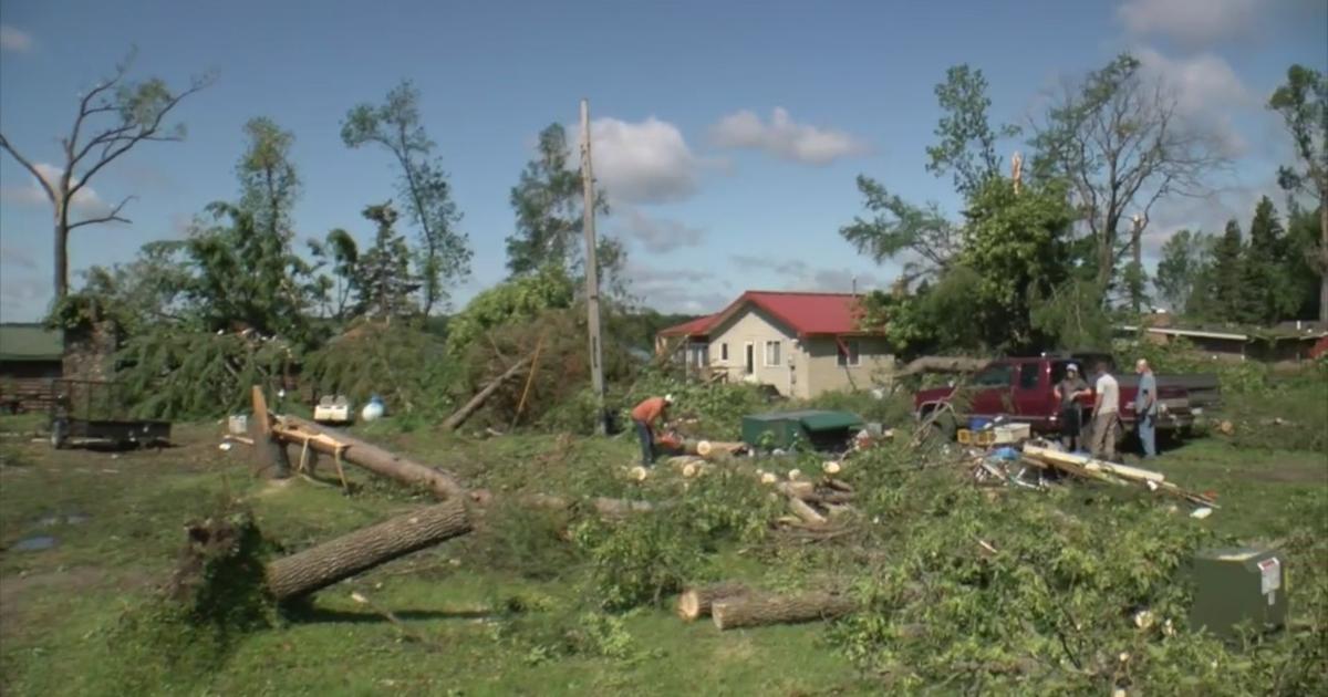 Damage To Bone Lake Area In Wisconsin Confirmed A Tornado - CBS Minnesota