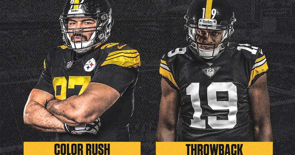 Here's when the Steelers will break out those color rush jerseys