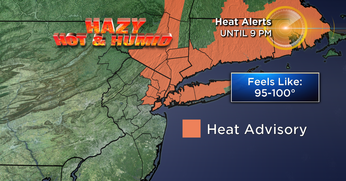Heat Advisory Takes Effect As Temperatures Climb In NYC - CBS New York