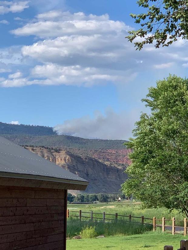 Eagle County fire - Red Dirt Cliff fire (BLM) 