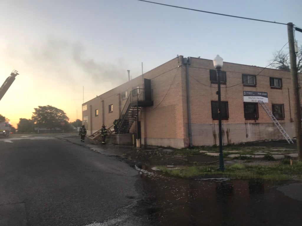 Brighton Firefighter Injured Battling Fire At Abandoned Building CBS