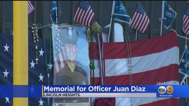 tribute to officer Diaz 