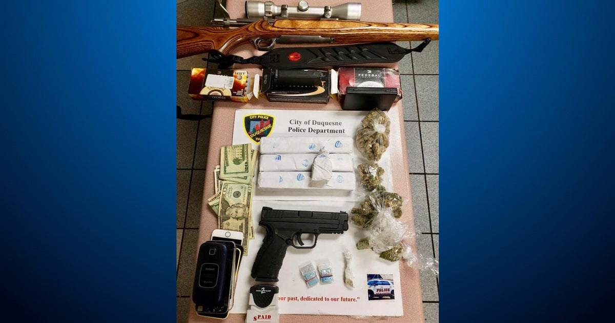 Police Seize Drugs, Weapons From Duquesne Home CBS Pittsburgh