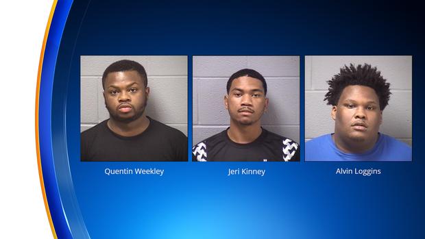 Three Felony Gun Arrests 