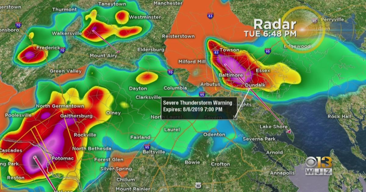 Maryland Weather: Areal Flood Warnings For Parts Of Maryland Wednesday ...