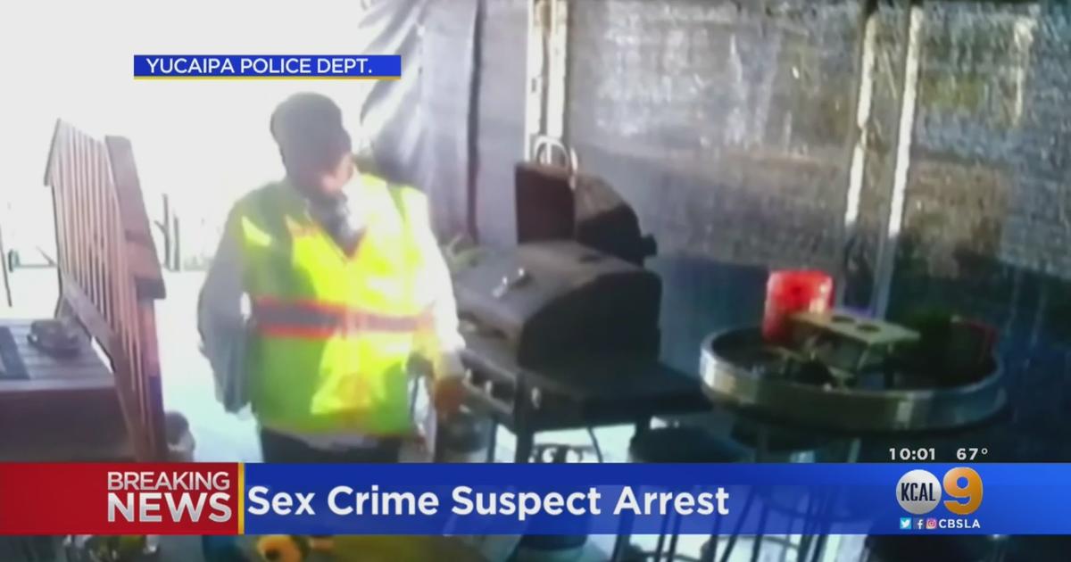 Police Arrest Man Suspected Of Committing Sex Crimes In Yucaipa Cbs