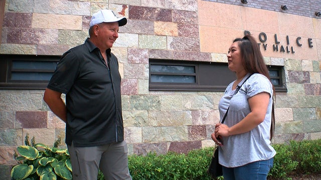 Sgt. Tom Williams And Marisa Krause 