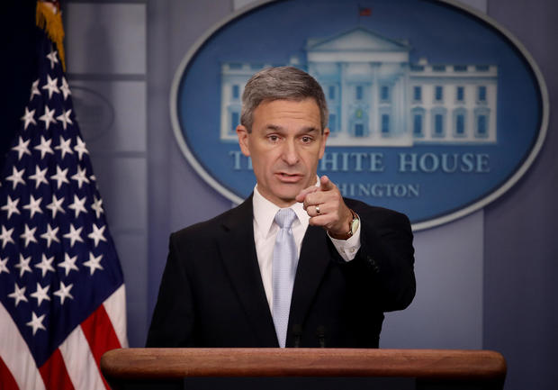 Citizenship And Immigration Acting Director Ken Cuccinelli Holds Press Briefing 