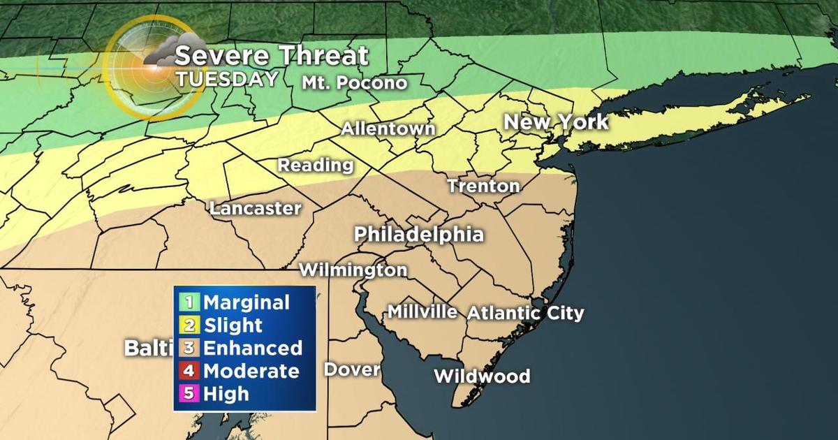 Philadelphia Weather Severe Storms Expected To Bring Torrential Rain