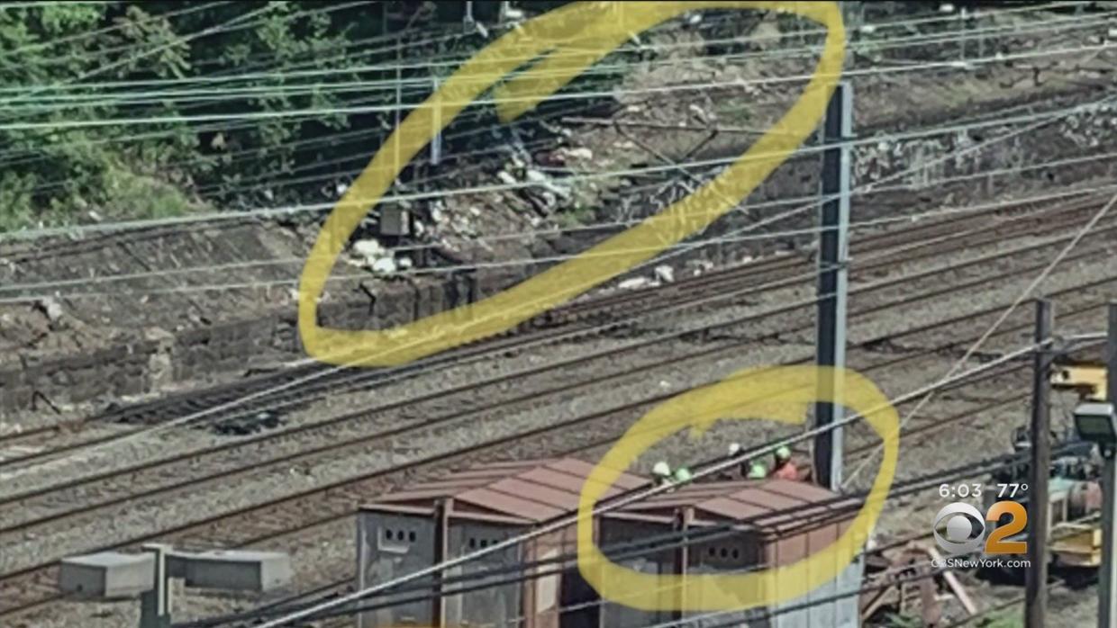 Metro North Workers Seen Ignoring Giant Trash Pile Growing Dangerously