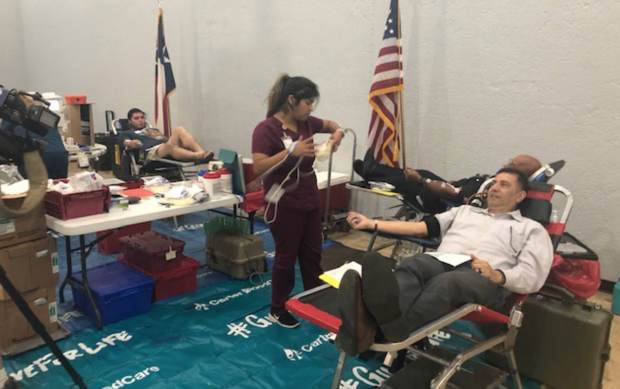 Dallas Police Latino officers host blood drive 