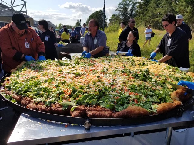 Fry Bread Taco - World Record 