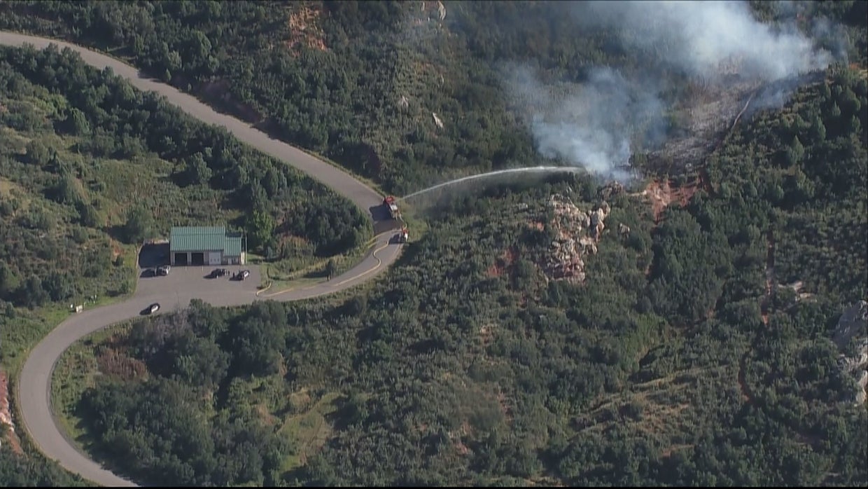 Evacuations Ordered As Wildfire Grows In Deer Creek Canyon - CBS Colorado