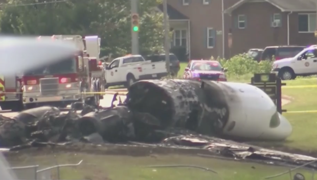 Dale Earnhardt Jr. plane crash in Tennessee 