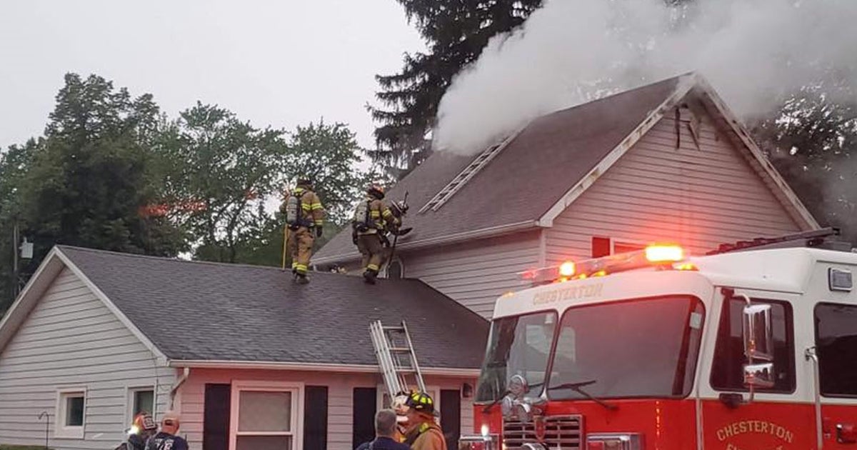 Lightning Strike Blamed For Chesterton, Indiana House Fire CBS Chicago
