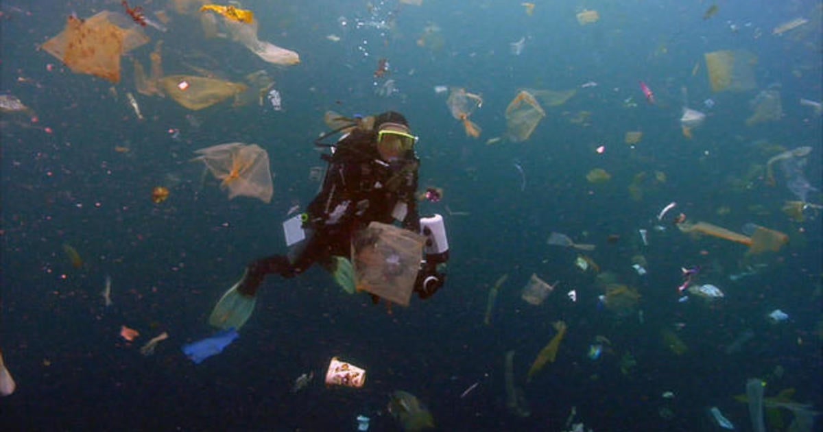 Cleaning Up The Plastic In The Ocean Cbs News