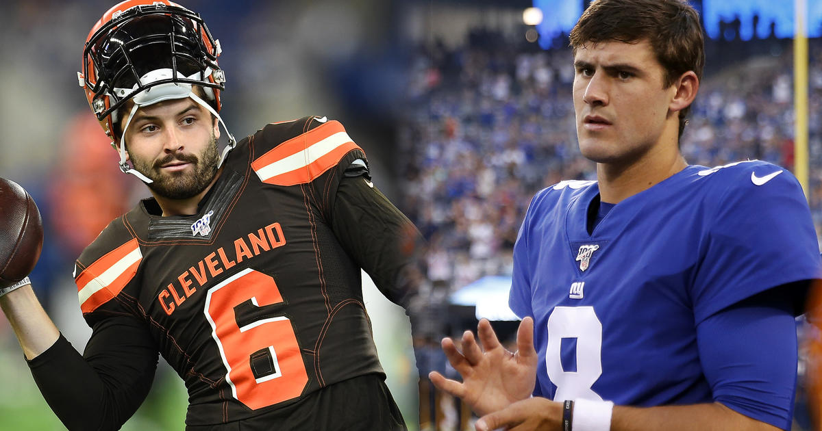 Browns' Baker Mayfield is friends with a bunch of Giants players, including   Daniel Jones? 