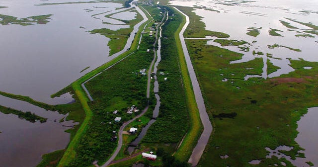 Disappearing Louisiana island could create America's 1st climate change ...