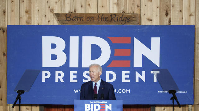 Democratic Presidential Candidate Joe Biden Speaks On White Nationalism In Iowa 