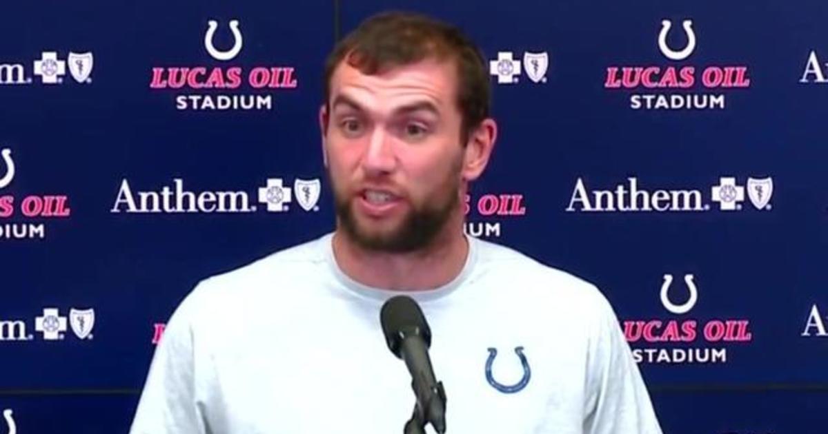 Colts Quarterback Andrew Luck Retires From Nfl Cbs News