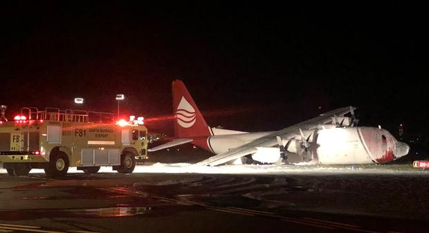 7 Survive Fiery Plane Crash At Santa Barbara Airport 
