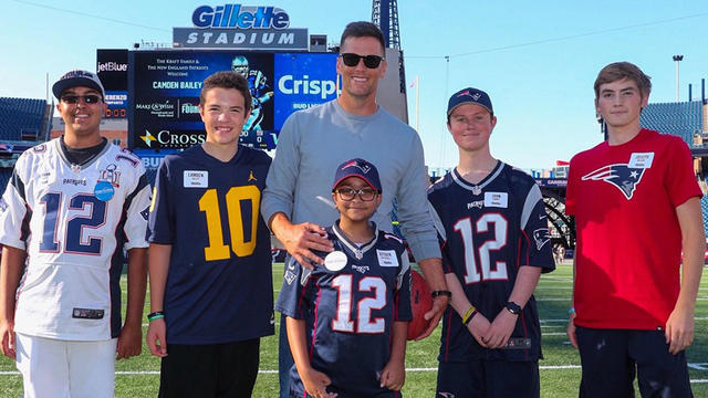 Tom Brady Meets 5 Fans Through Make-A-Wish Foundation - CBS Boston