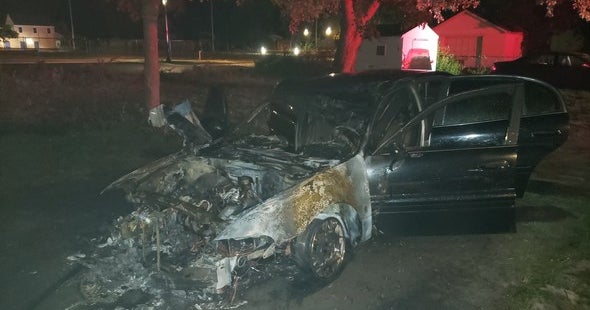 Car Bursts Into Flames In Perryville Driveway CBS Baltimore