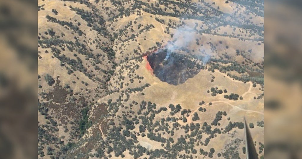 Grass Fire On Mines Road In Livermore Hills Burns 11 Acres CBS San
