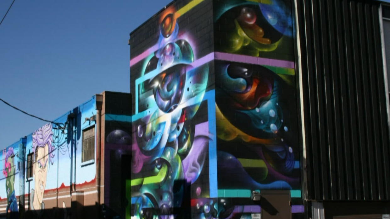 'Crush Walls' Denver Street Art Celebration Underway In RiNo - CBS Colorado