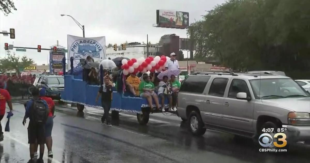 Labor Unions Come Together To Show Support At Annual Labor Day Parade