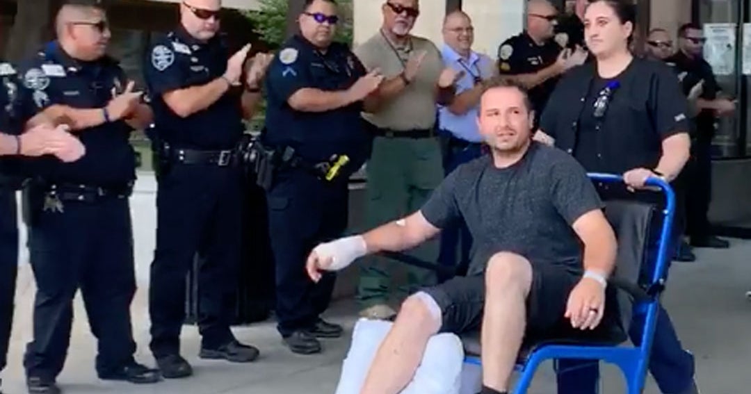 Odessa Officer Shot On Saturday Released From Hospital - CBS Texas