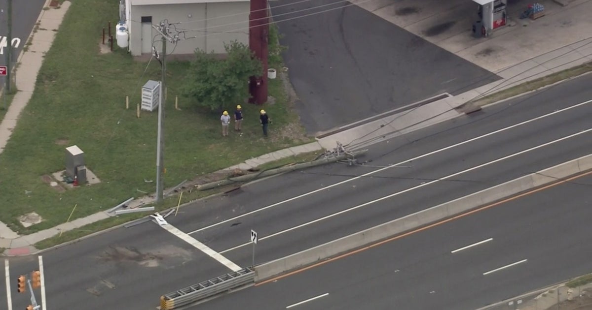 Accident Involving Utility Pole Forces Closure Of All Lanes On Route