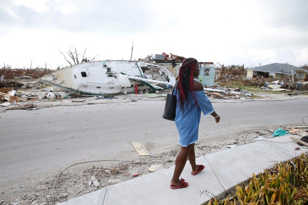 Hurricane Dorian Slams Into The Bahamas As Category 5 Storm