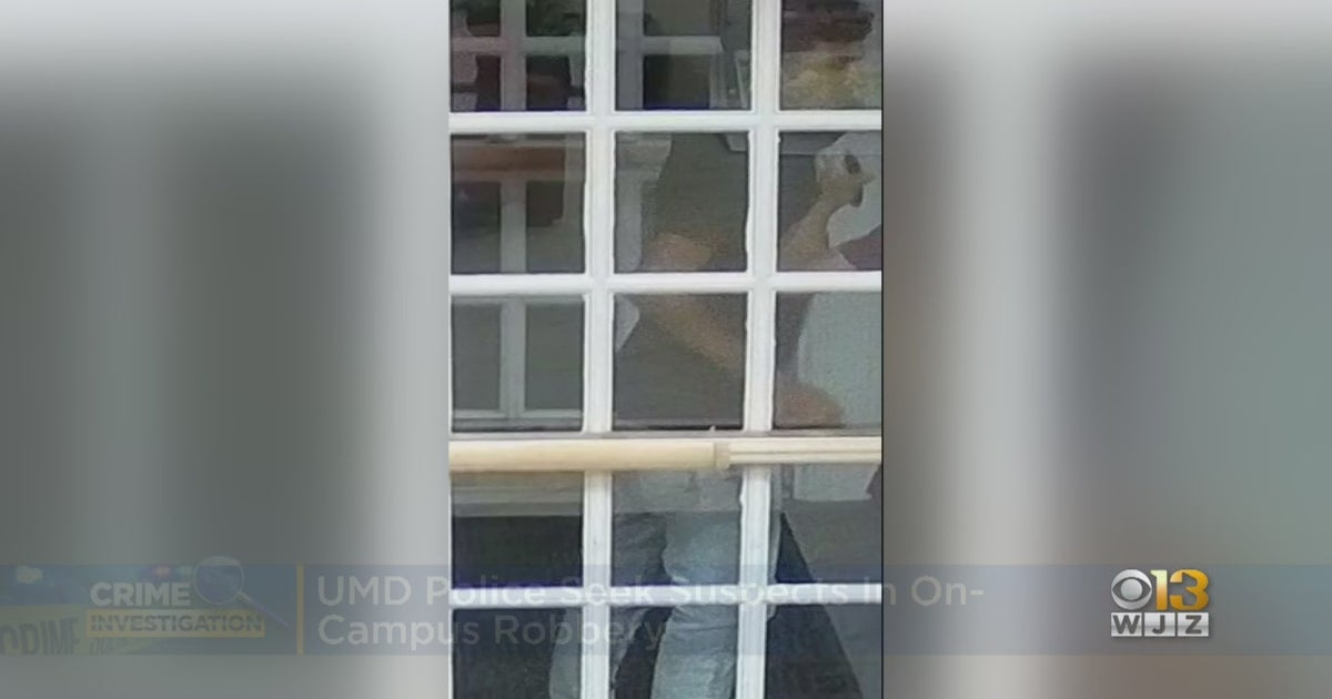 University Of Maryland Police Seek Suspects In On-Campus Robbery - CBS ...