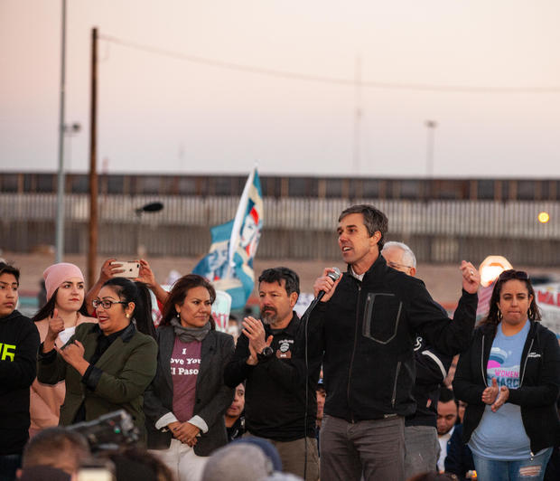 Beto O'Rourke Joins Protest March Against President Trump In El Paso 
