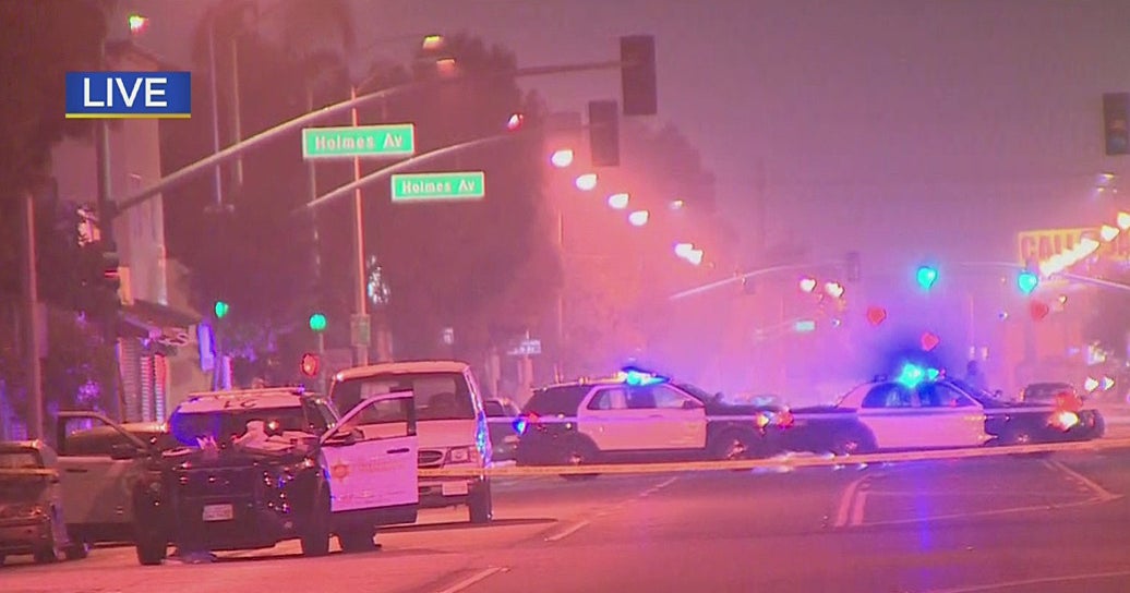 Man Found Shot To Death In Florence Parking Lot - CBS Los Angeles