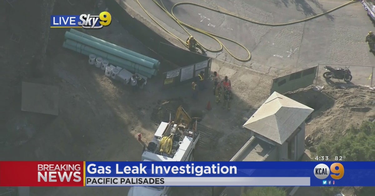 Natural Gas Pipeline Ruptured At Construction Site In Pacific Palisades ...