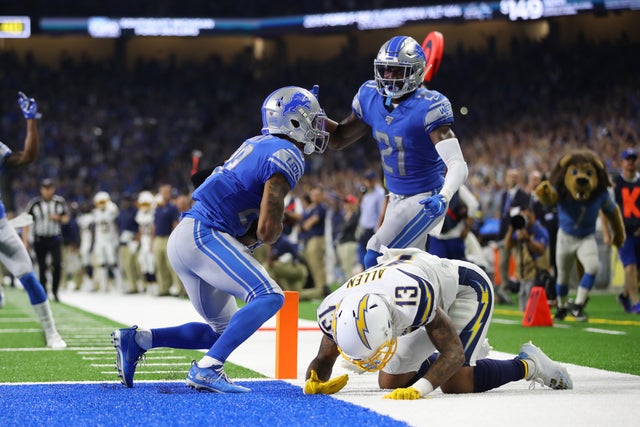 Los Angeles Chargers v Detroit Lions