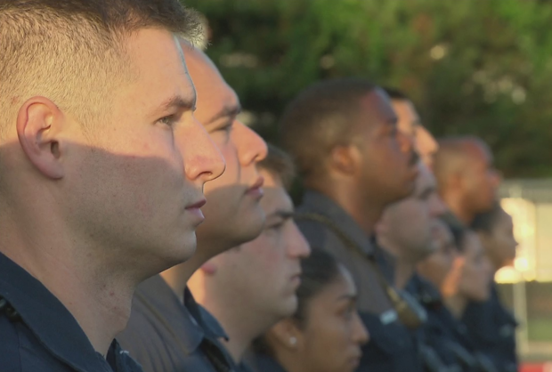 Dallas Police Academy recruits 