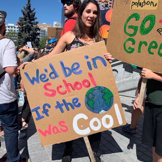 Climate Change Strike: Coloradans Of All Ages Join Student Protests ...