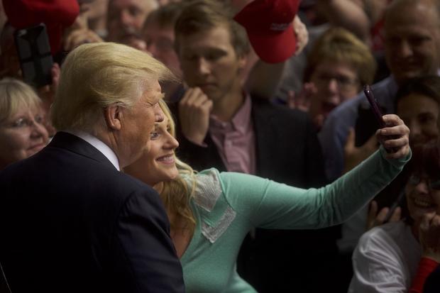 Donald Trump Campaigns In Harrisburg, Pennsylvania 